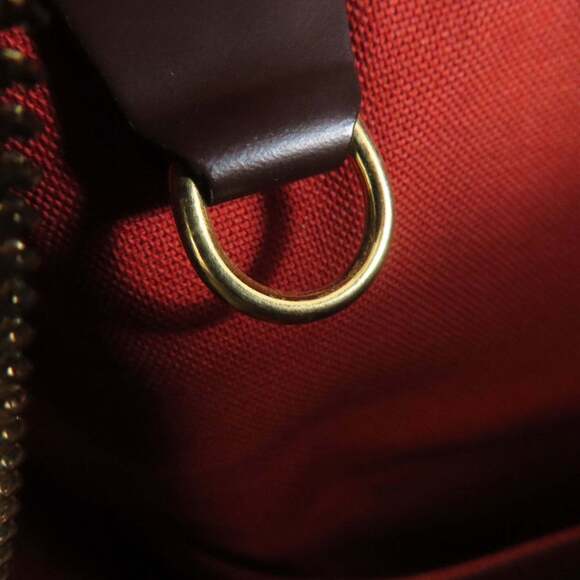 LOUIS VUITTON Authentic Brown Damier Canvas Shoulder Bag - Picture 10 of 16